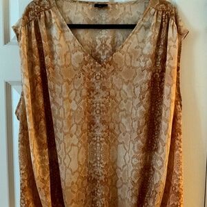 Brand New! Worthington Women’s 1X Sleeveless Blouse